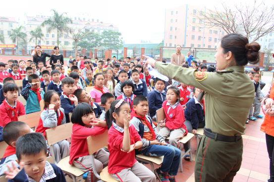进何厝小学“消防安全宣传教育”活动